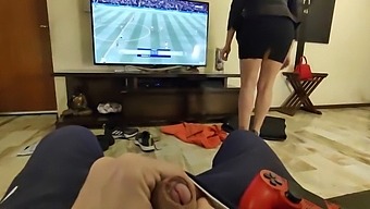 Stepmom'S Naughty Game With Stepson And Anal Penetration