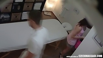Steamy Encounter On A Massage Table With Czech Masseuse