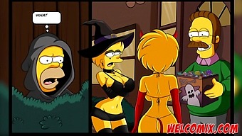 Halloween Special With The Simpsons In Porn Form.