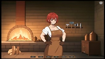 Hot Forge Hentai: Tomboy'S Intimate Moment In The Game